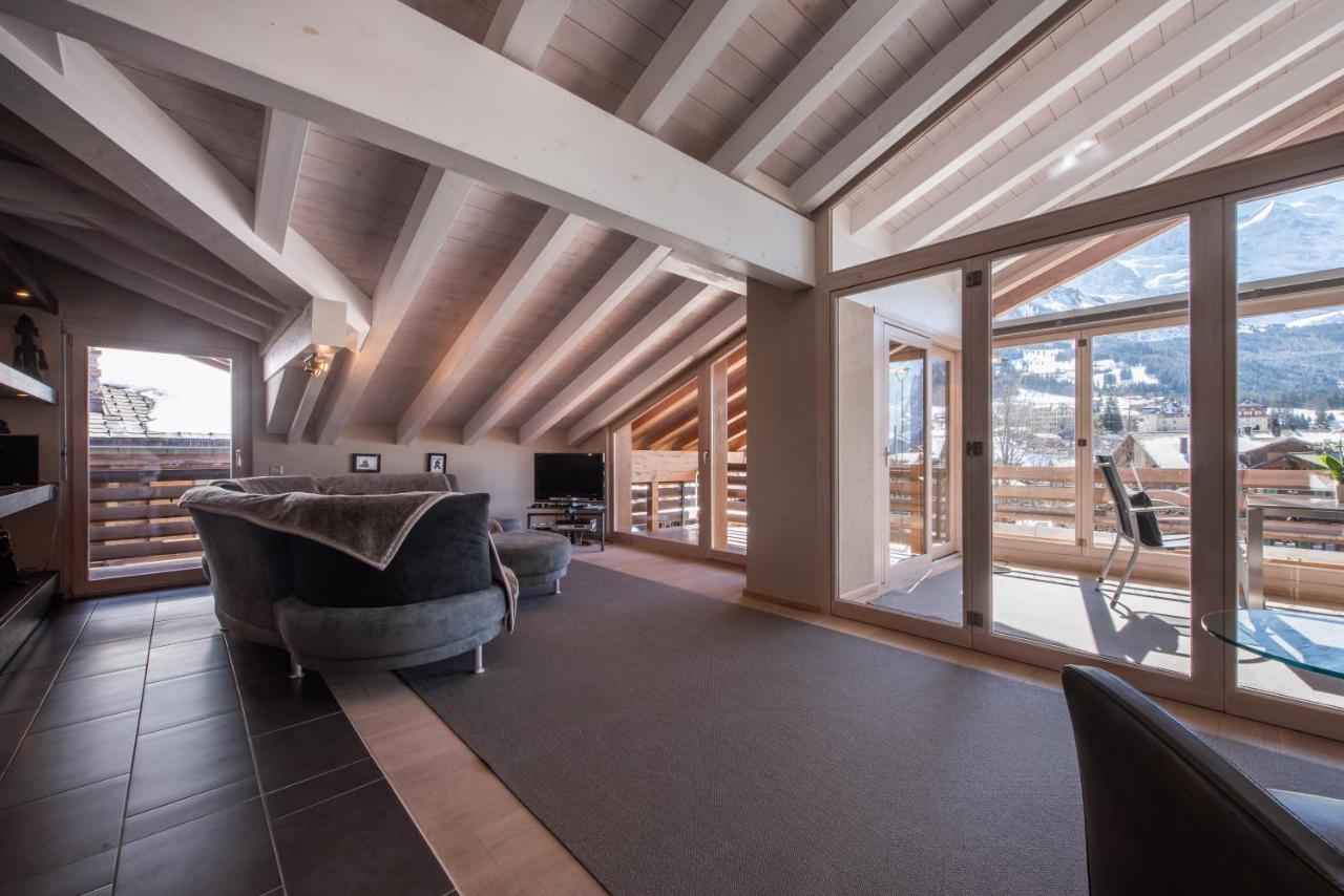 Chalet Schneehoren Penthouse Wengen Exterior photo